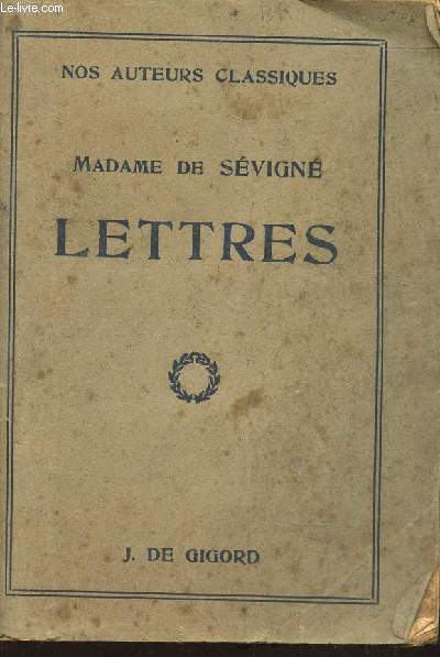 LETTRES / COLLECTIONS 