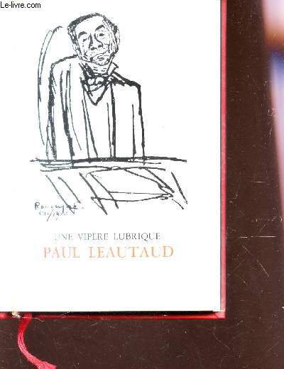 UNE VIPERE LUBRIQUE PAUL LAUTAUD / EDITION ORIGINALE