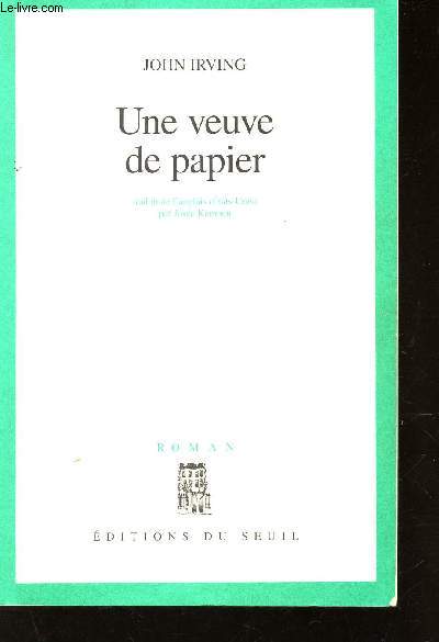 UNE VEUVE DE PAPIER