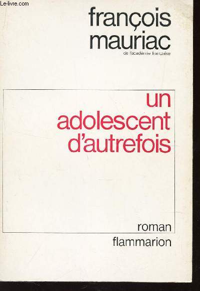 UN ADOLESCENT D'AUTREFOIS