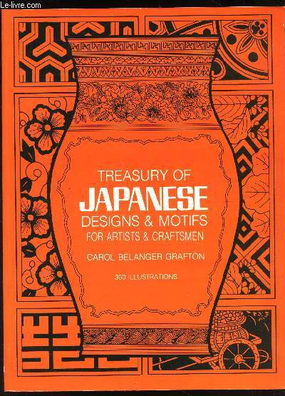 TREASURY OF JAPANESE DESIGNS & MOTIFS FOR ARTISTS & CRAFTSMEN