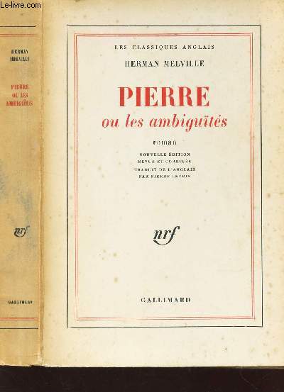 PIERRE OU LES AMBIGUITES / COLLECTION 
