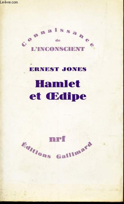 HAMLET ET OEDIPE / COLLECTION 