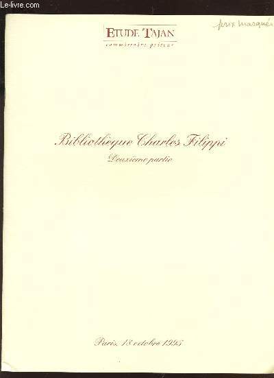 CATALOGUE DE VENTE AUX ENCHERES - BIBLIOTHEQUE CHARLES FILIPPI - DEUXIEME PARTIE : Manuscrits et editions originales du XXe seicle R. BRASILLACH / A DROUOT LE 18 OCTOBRE 1995