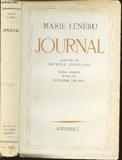 JOURNAL - PRECEDE DU JOURNAL D'ENFANCE