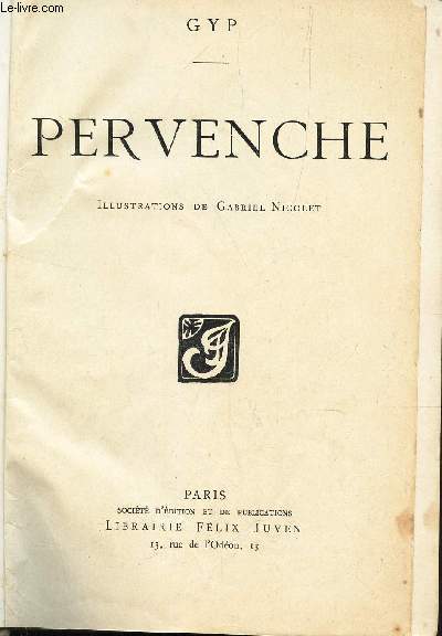 PERVENCHE + TOTOTE + JOIES D'AMOUR / N5 DE LA COLLECTION ROMANS.