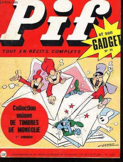 PIF ET SON GADGET - N1329 - UN ELEPHANT CA TROMPE ...