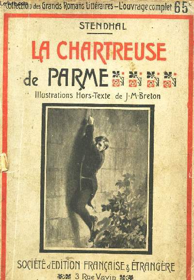 LA CHARTREUSE DE PARME / COLLECTION DES GRANDS ROMANTIQUES