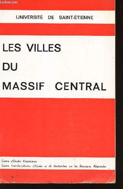 LES VILLES DU MASSIF CENTRAL