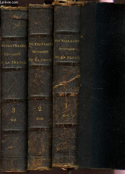 HISTOIRE DES COMMUNES ET DES VILLES DE FRANCE - EN 3 VOLUMES - : Tome 1 : A-E + tome 2 : F-M + tome 3 : N-Z.