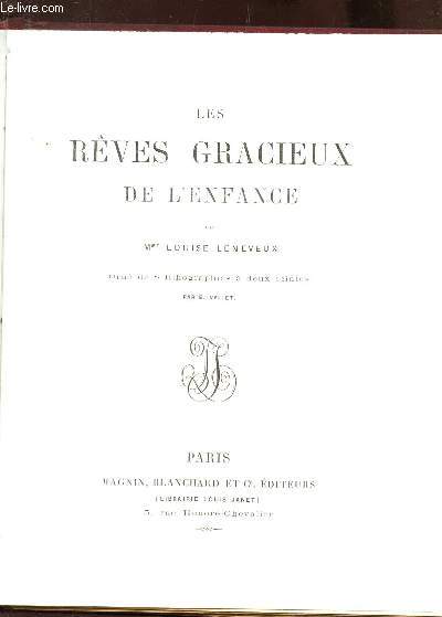 LES REVES GRACIEUX DE L'ENFANCE / COLLECTION JANET.