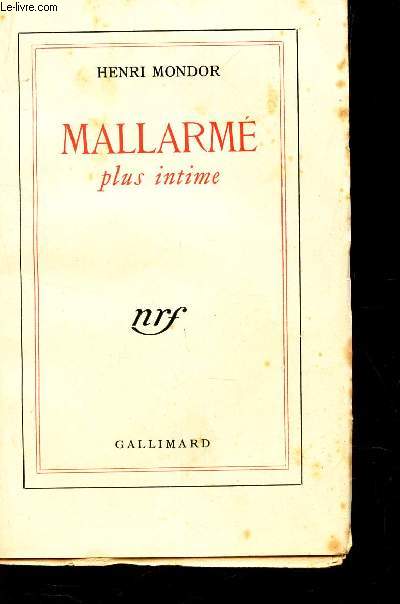 MALLARME PLUS INTIME