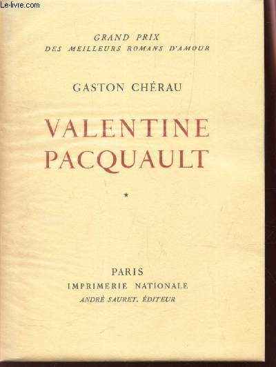 VALENTINE PACQUAULT (1ere PARTIE).