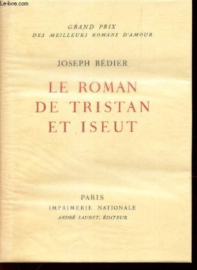 LE ROMAN DE TRISTAN ET ISEUT