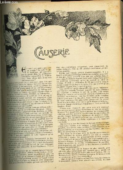 JOURNAL DES OUVRAGES DES DAMES / 3 fonds de ravier 