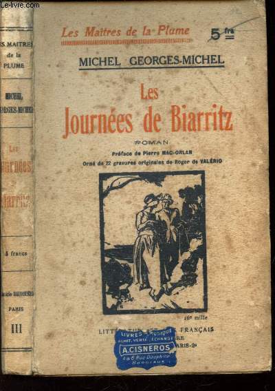 LES JOURNEES DE BIARRITZ / COLLECTION 