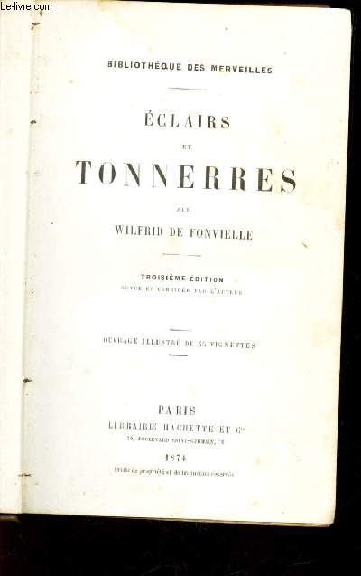 ECLAIRS ET TONNERRES / BIBLIOTHEQUE DES MERVEILLES
