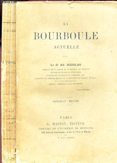 LA BOURBOULE ACTUELLE / NOUVELLE EDITION