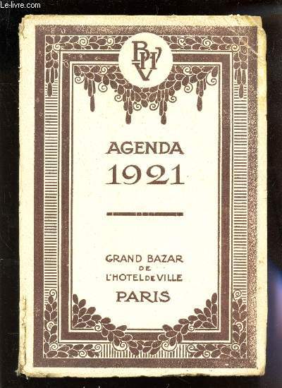 AGENDA 1921
