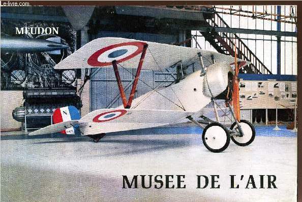 MUSEE DE L'AIR A MEUDON / PLAQUETTE.