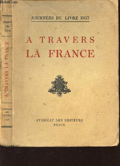 A TRAVERS LA FRANCE / JOURNEES DU LIVRE