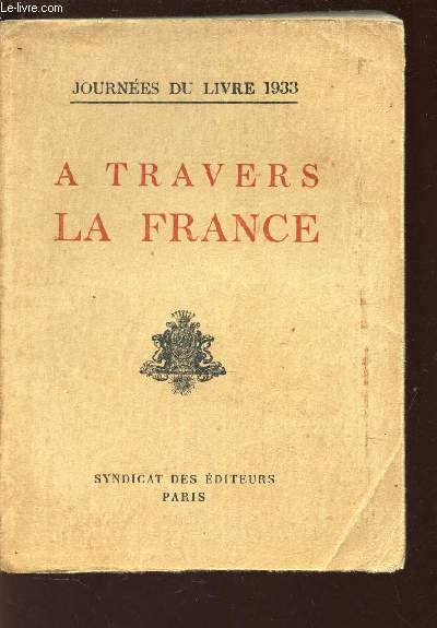 A TRAVERS LA FRANCE / JOURNEES DU LIVRE