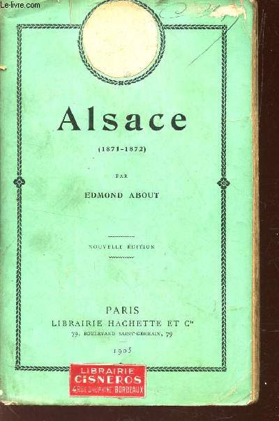 ALSACE - 1871-1872 / 10E EDITION