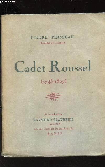 CADET ROUSSEL (1743-1807)