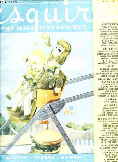 ESQUIRE - THE MAGAZINE FOR MEN / AUGUST 1944.