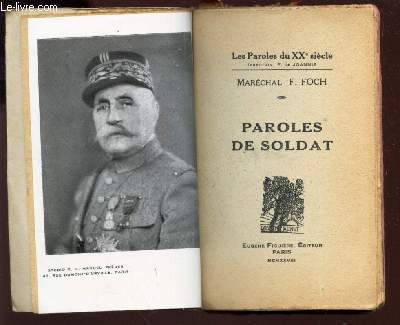 PAROLES DE SOLDAT / COLLECTION 