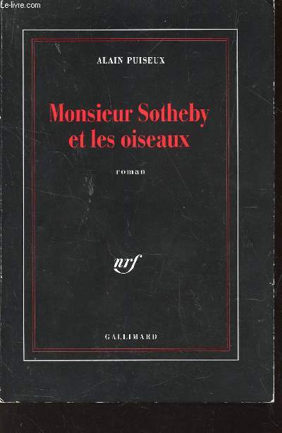 MONSIEUR SOTHEBY ET LES OISEAUX