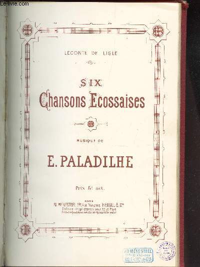 SIX CHANSONS ECOSSAISSES