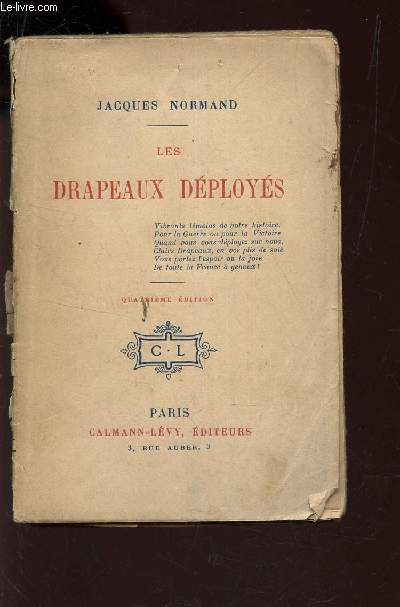 LES DRAPEAUX DEPLOYES / 4e EDITION