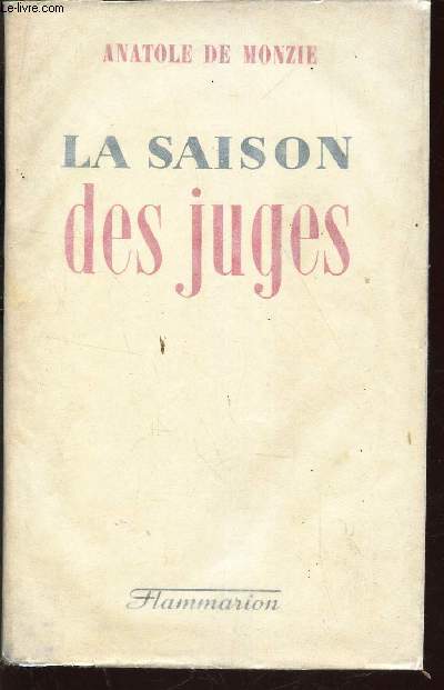 LA SAISON DES JUGES