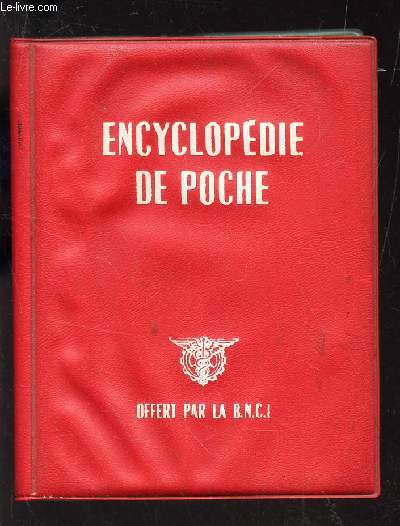 ENCYCLOPEDIE DE POCHE / Architecture - Astronomie- Banque - Botanique - Chimie - Cinma - citations etc.