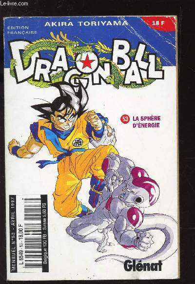 DRAGONBALL - N53 - LA SPHERE D'ENERGIE