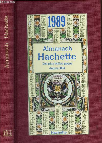 ALMANACH HACHETTE 1989