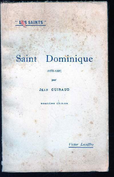 SAINT DOMINIQUE - '1170-1221) / 