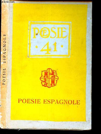 POESIE 41 - POESIE ESPAGNOLE