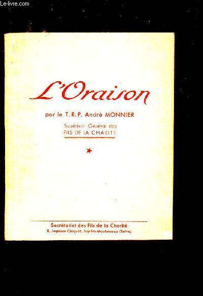 L'ORAISON