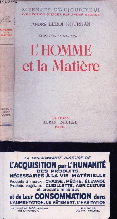 L'HOMME ET LA MANIERE - EVOLUTION ET TECHNIQUES.