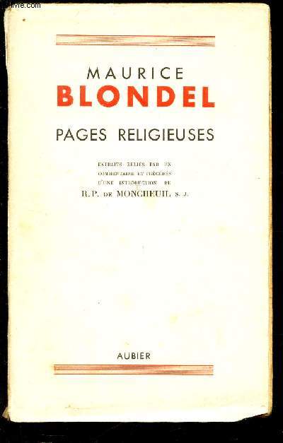 PAGES RELIGIEUSES.