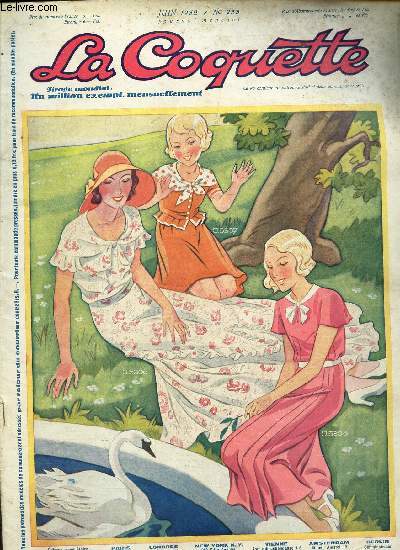 LA COQUETTE - N233 - JUIN 1932 /