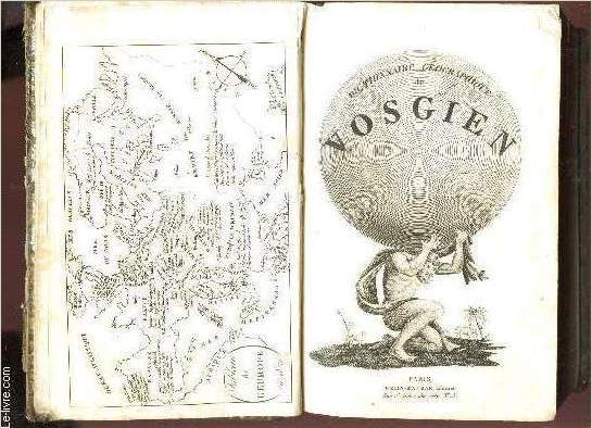 NOUVEAU DICTIONNAIRE GEOGRAPHIQUE UNIVERSEL / 8e EDITION. / VEAU DICTIONNAIRE GEOGRAPHIQUE UNIVERSEL CONTENANT UNE DESCRIPTION DETAILLEE DES ROYAUMES, EMPIRES, ETATS, CONTREES, VILLES, BOURGS, VILLAGES, FLEUVES, MERS, LES, LACS ET MONTAGNES DU GLOBE; ...