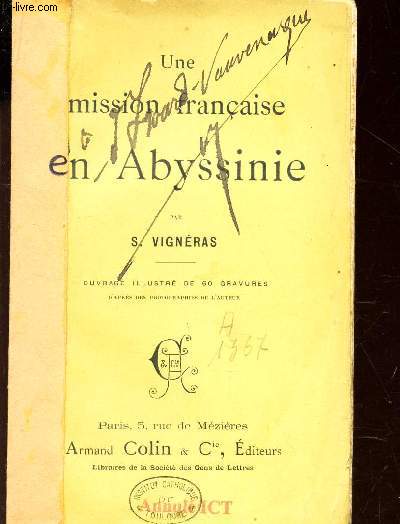 UNE MISSION FRANCAISE EN ABYSSINIE