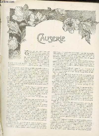 LA FEMME CHEZ ELLE - EDITION DE LUXE / JOURNAL DES OUVRAGES DES DAMES - ANNEE 1908.