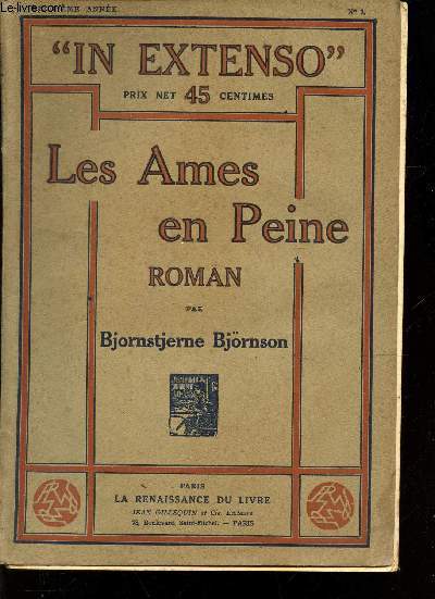 LES AMES EN PEINE - N2 DE LA COLLECTION 