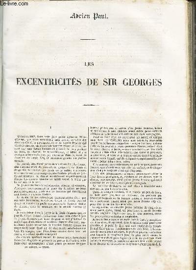 LES EXCENTRICITES DE SIR GEORGES.