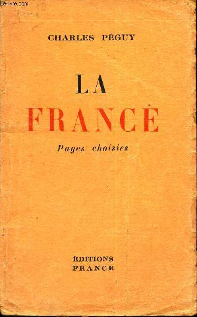LA FRANCE - PAGES CHOISIES