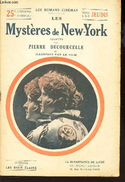 LES MYSTERES DE NEW YORK /  17e EPISODE : LES DEUX ELAINE.